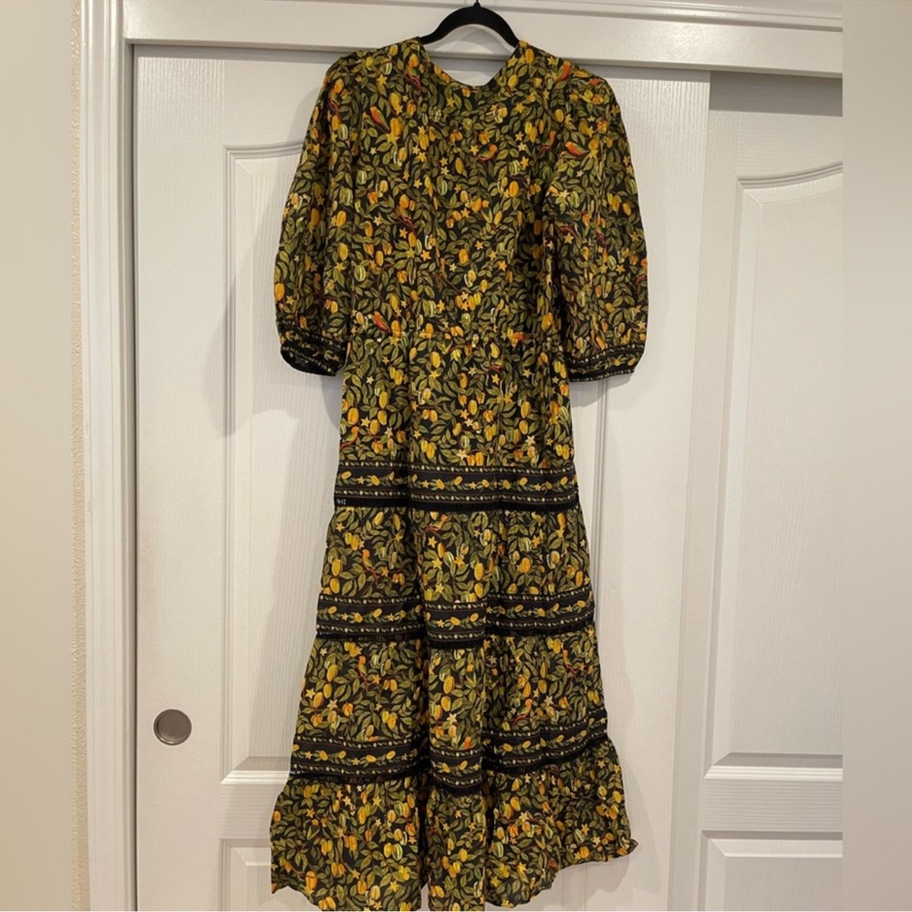 Farm Rio Star Fruits Maxi Dress size medium - Picture 5 of 10